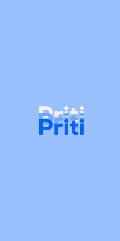 Free photo of Name DP: Priti