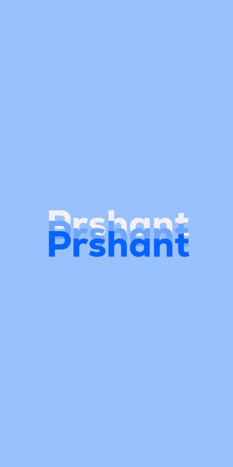 Free photo of Name DP: Prshant
