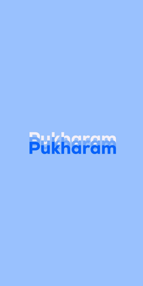 Free photo of Name DP: Pukharam