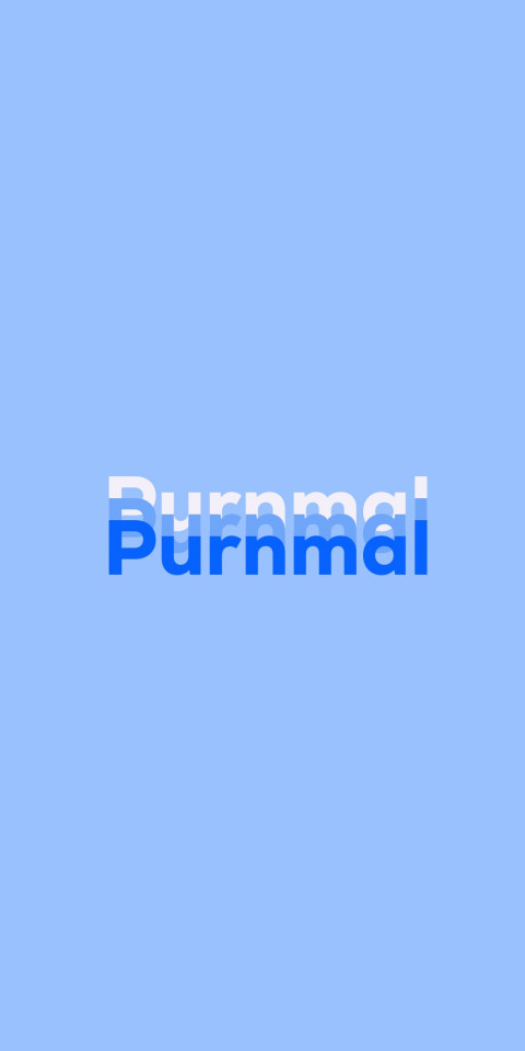 Free photo of Name DP: Purnmal