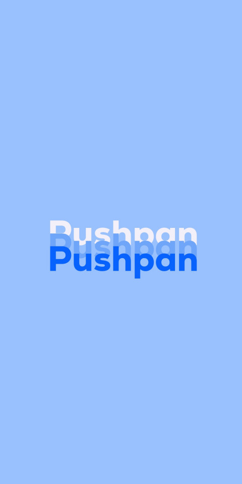 Free photo of Name DP: Pushpan