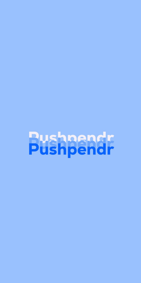 Free photo of Name DP: Pushpendr