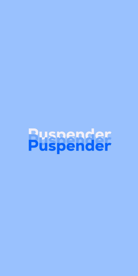 Free photo of Name DP: Puspender