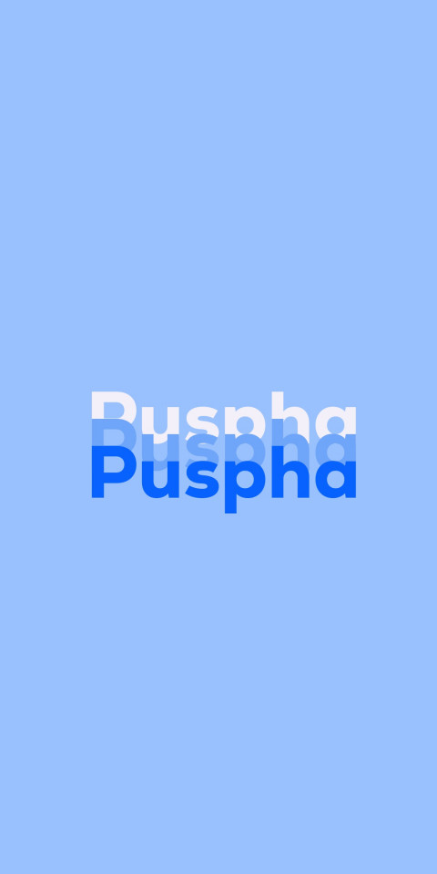 Free photo of Name DP: Puspha