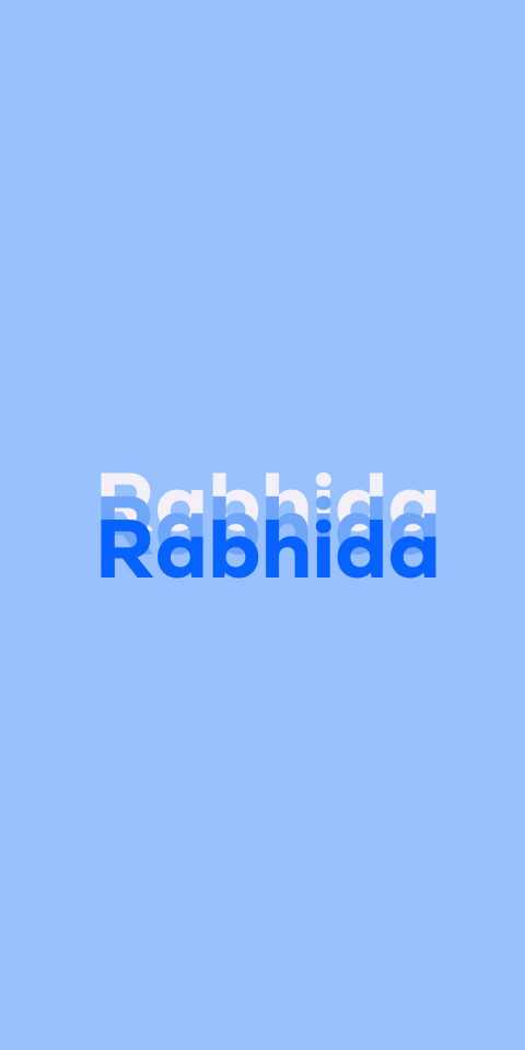 Free photo of Name DP: Rabhida