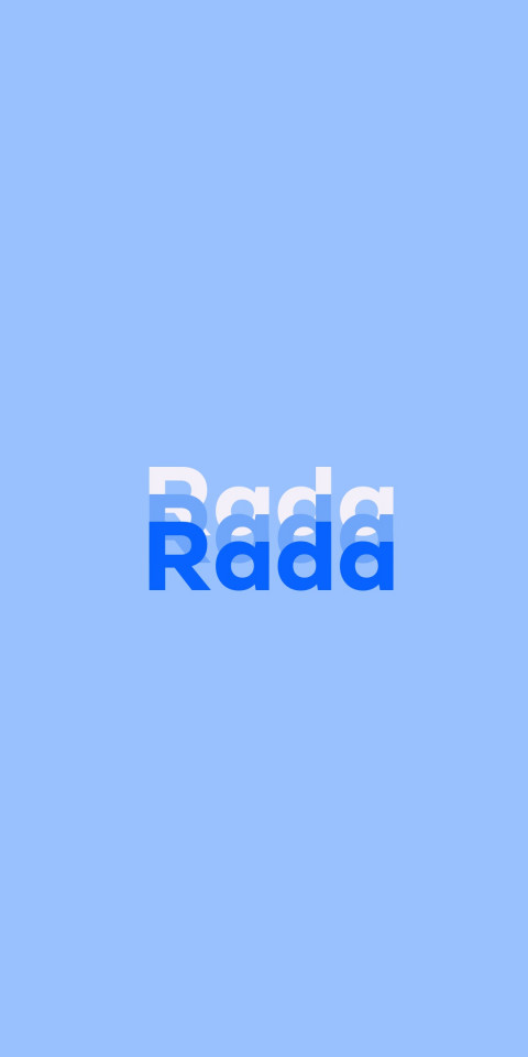 Free photo of Name DP: Rada