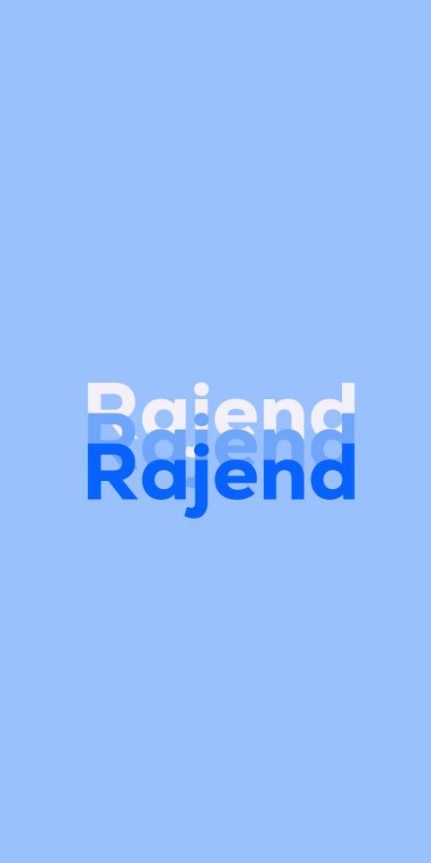 Free photo of Name DP: Rajend