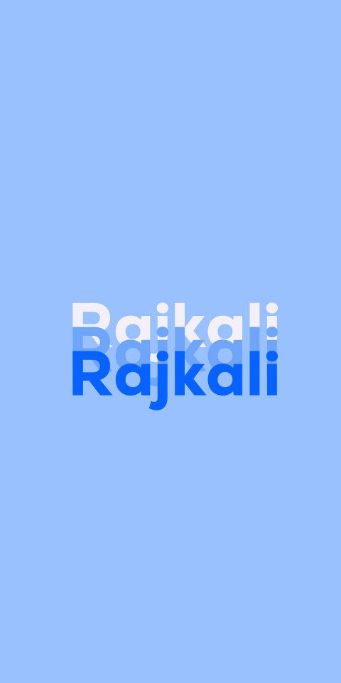 Free photo of Name DP: Rajkali