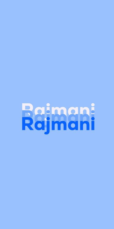 Free photo of Name DP: Rajmani