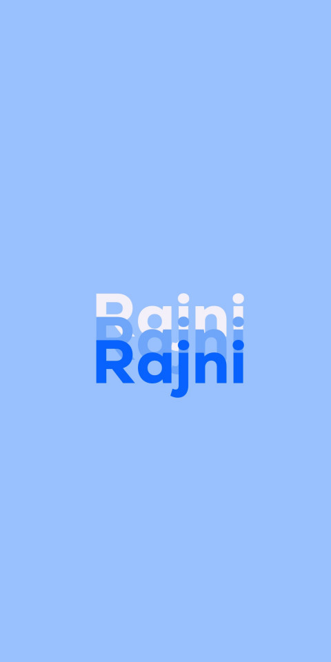 Free photo of Name DP: Rajni