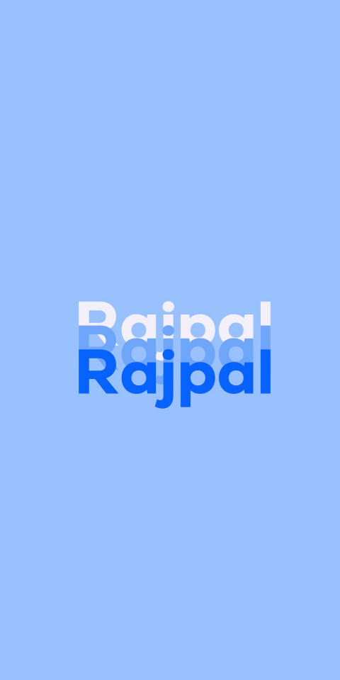 Free photo of Name DP: Rajpal