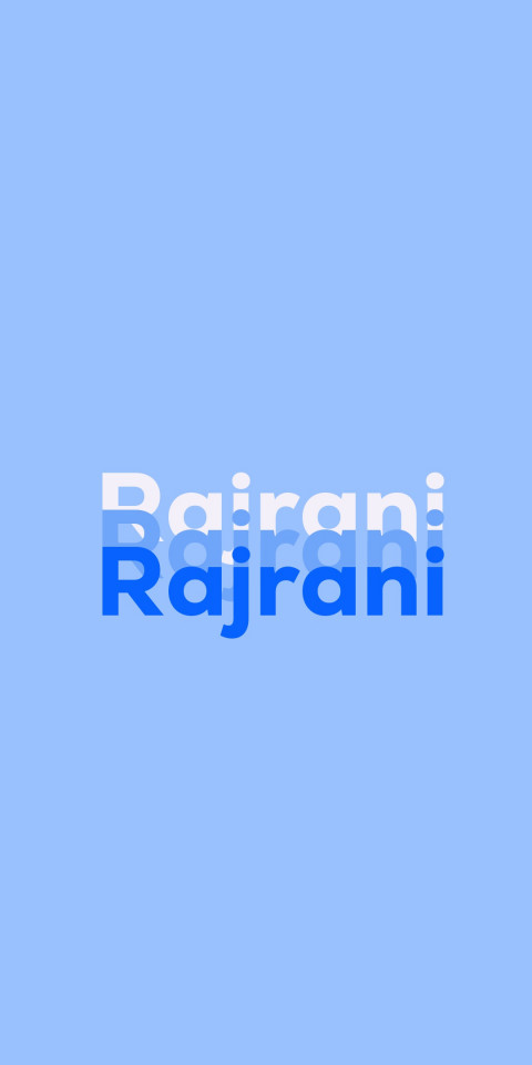 Free photo of Name DP: Rajrani