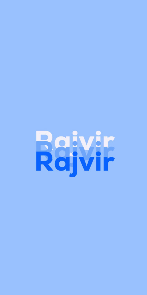 Free photo of Name DP: Rajvir