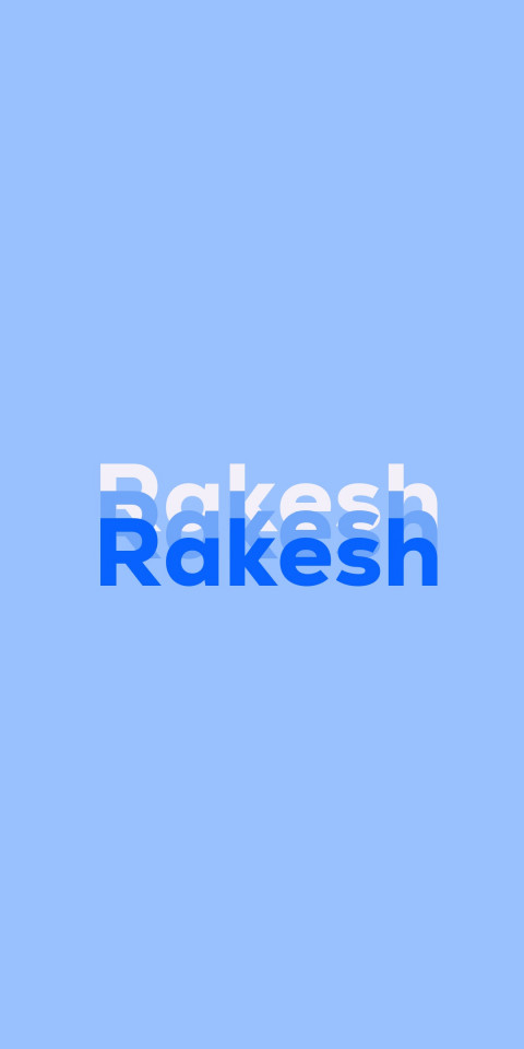 Free photo of Name DP: Rakesh