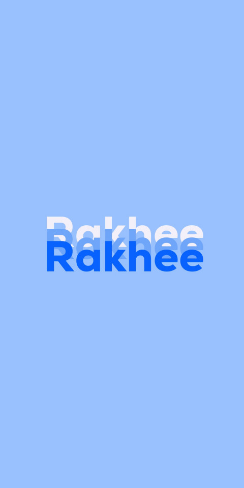 Free photo of Name DP: Rakhee
