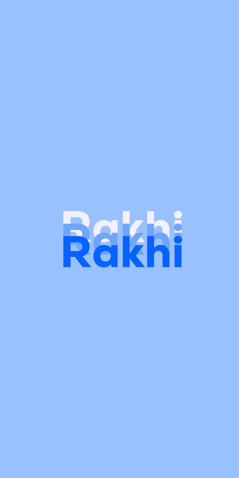 Free photo of Name DP: Rakhi