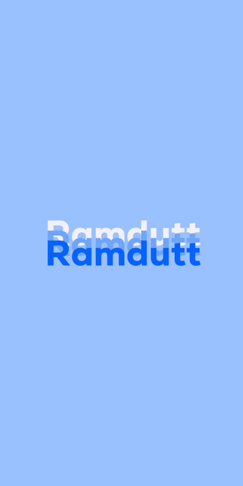 Free photo of Name DP: Ramdutt