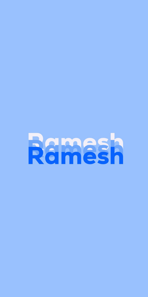 Free photo of Name DP: Ramesh