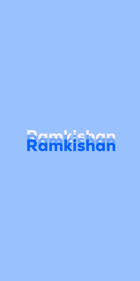 Free photo of Name DP: Ramkishan