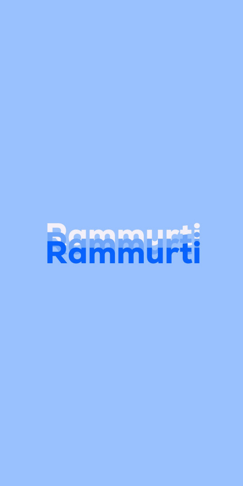 Free photo of Name DP: Rammurti