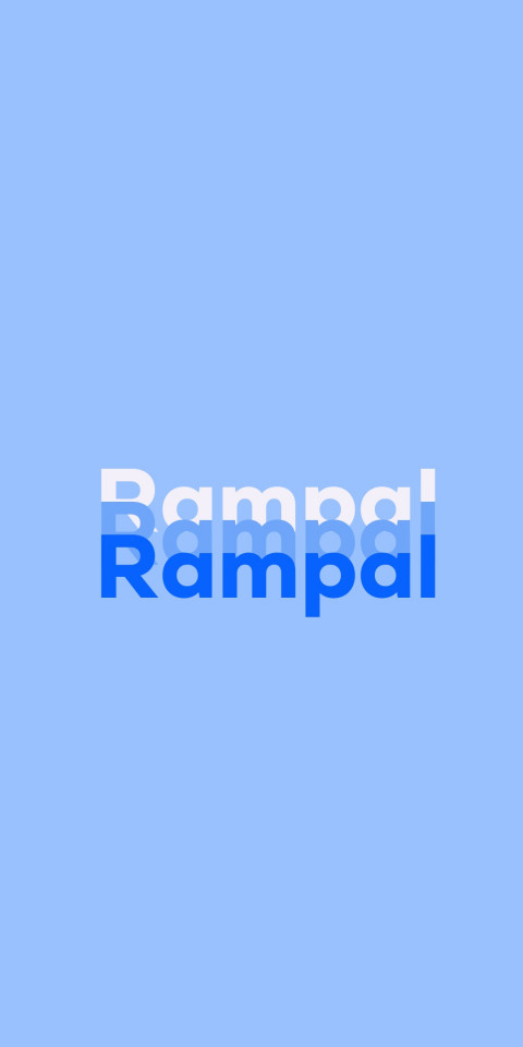 Free photo of Name DP: Rampal