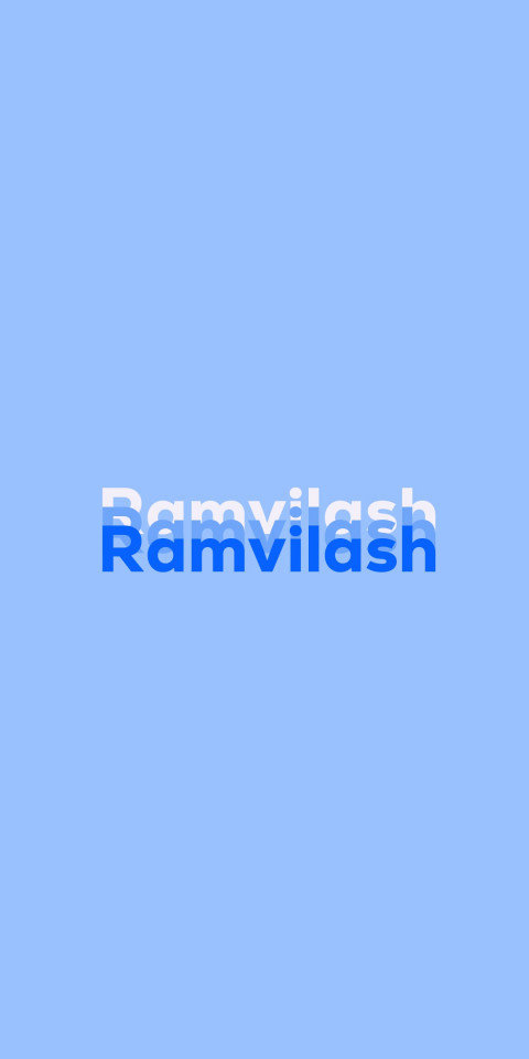 Free photo of Name DP: Ramvilash