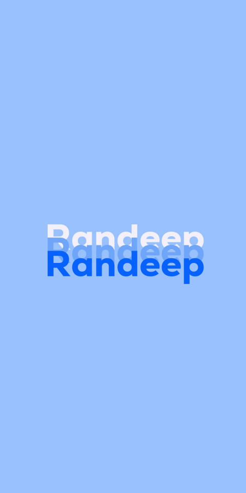 Free photo of Name DP: Randeep