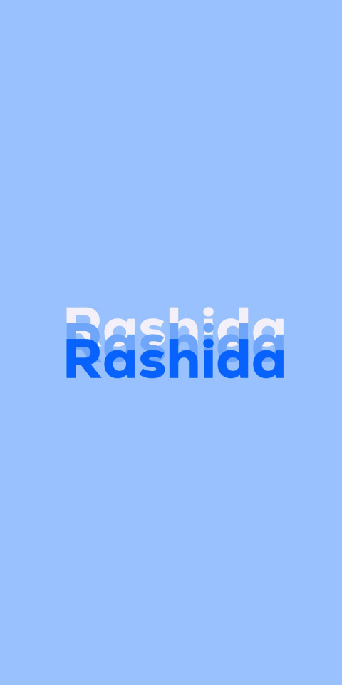 Free photo of Name DP: Rashida
