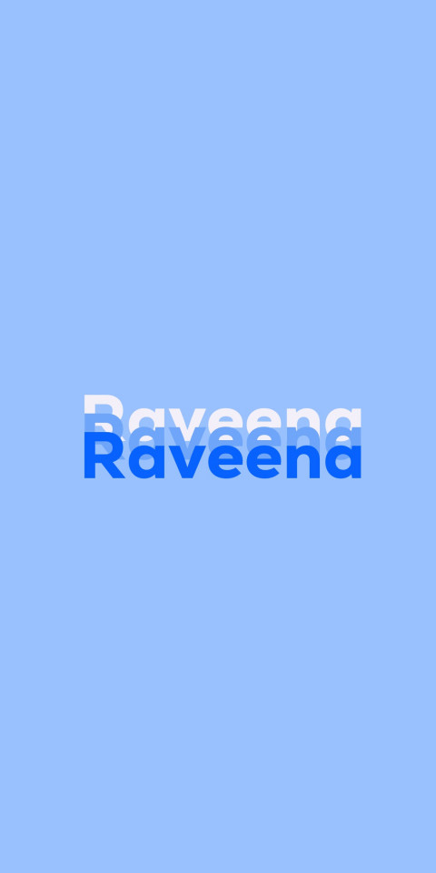 Free photo of Name DP: Raveena
