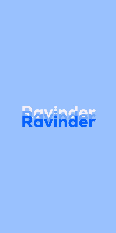 Free photo of Name DP: Ravinder