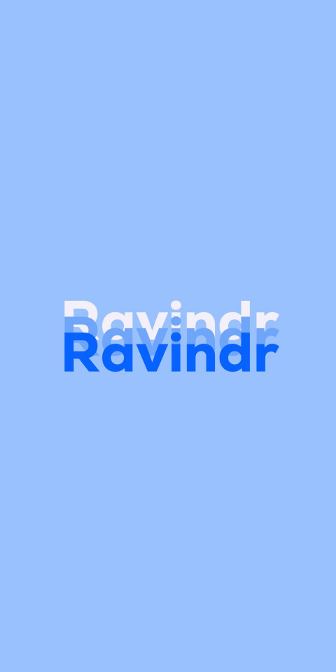 Free photo of Name DP: Ravindr