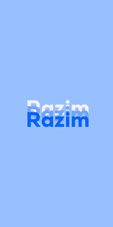 Free photo of Name DP: Razim