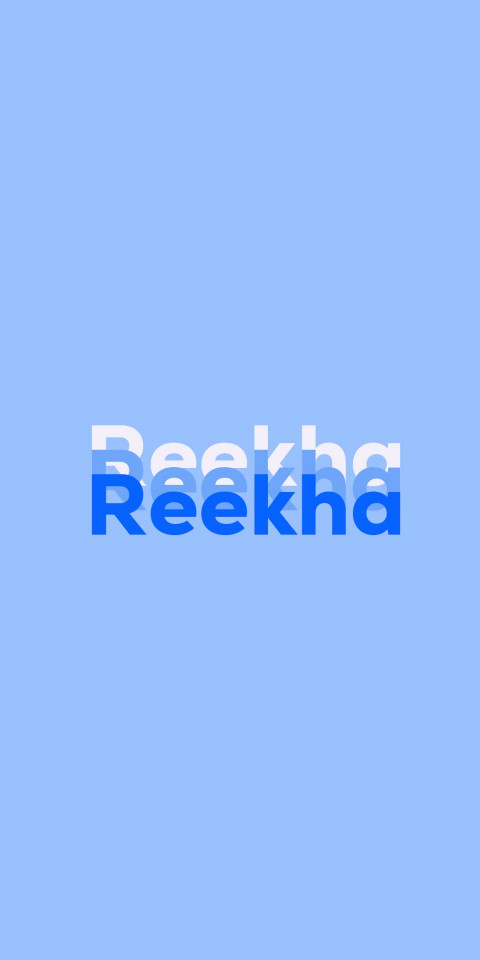 Free photo of Name DP: Reekha