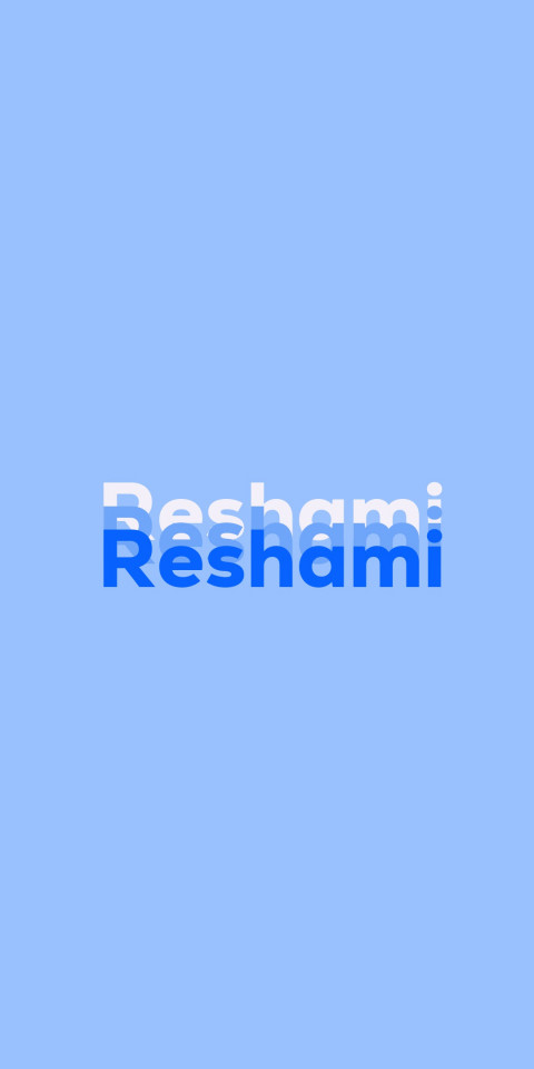 Free photo of Name DP: Reshami