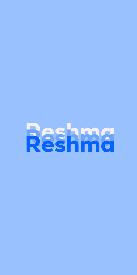 Free photo of Name DP: Reshma