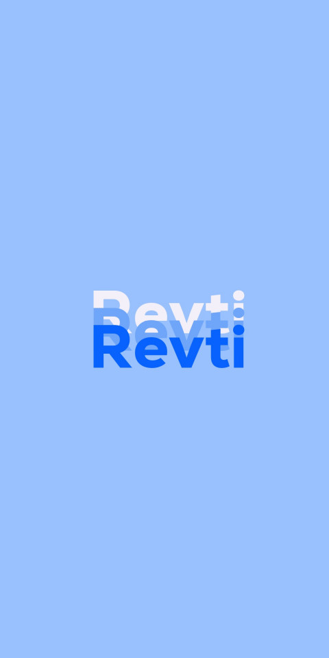 Free photo of Name DP: Revti