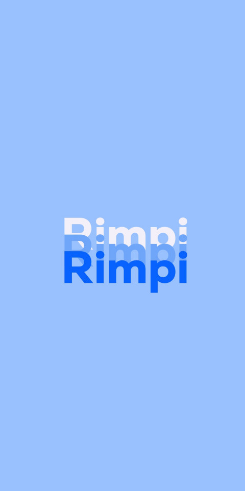 Free photo of Name DP: Rimpi