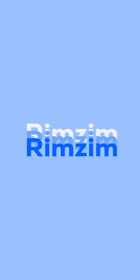 Free photo of Name DP: Rimzim