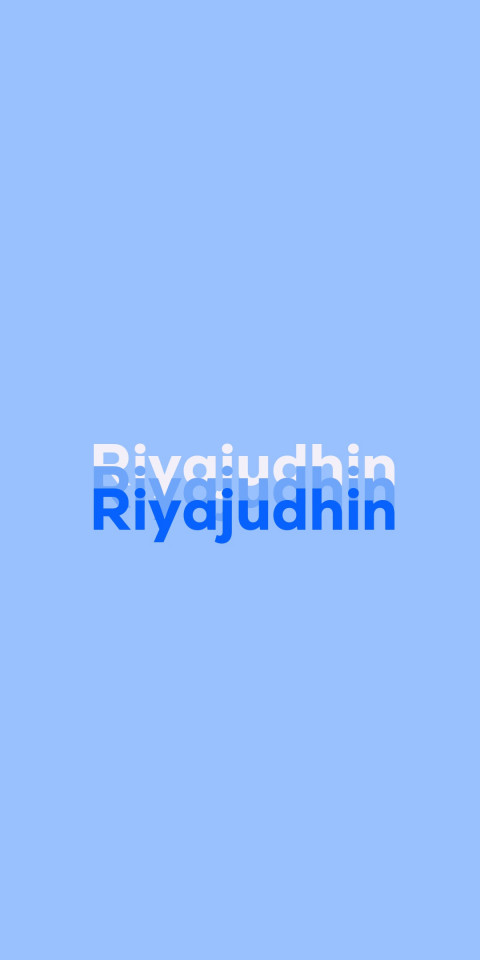 Free photo of Name DP: Riyajudhin