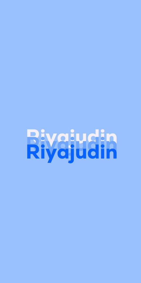 Free photo of Name DP: Riyajudin