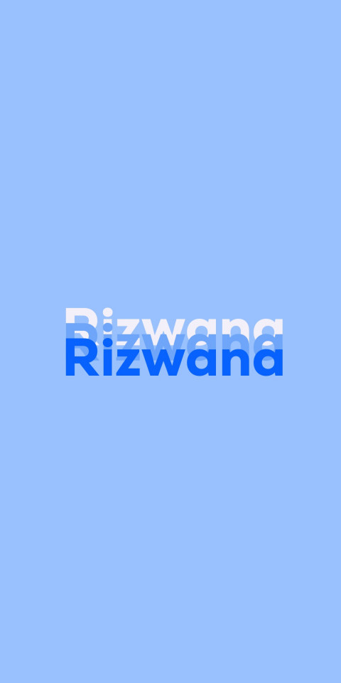 Free photo of Name DP: Rizwana