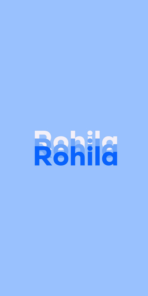 Free photo of Name DP: Rohila
