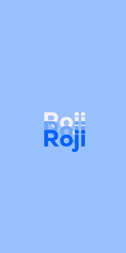 Free photo of Name DP: Roji