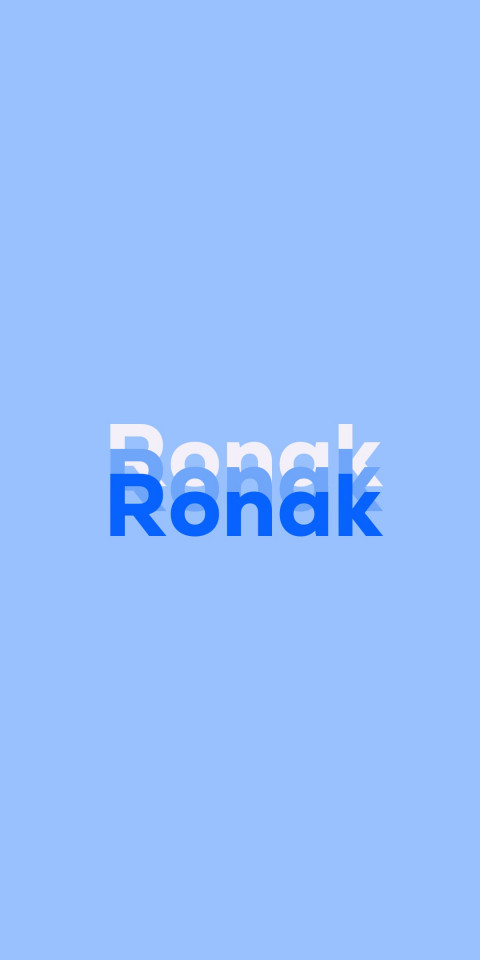 Free photo of Name DP: Ronak