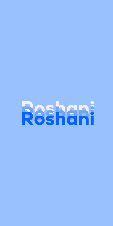 Free photo of Name DP: Roshani