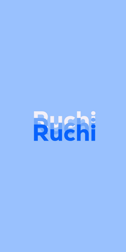 Free photo of Name DP: Ruchi