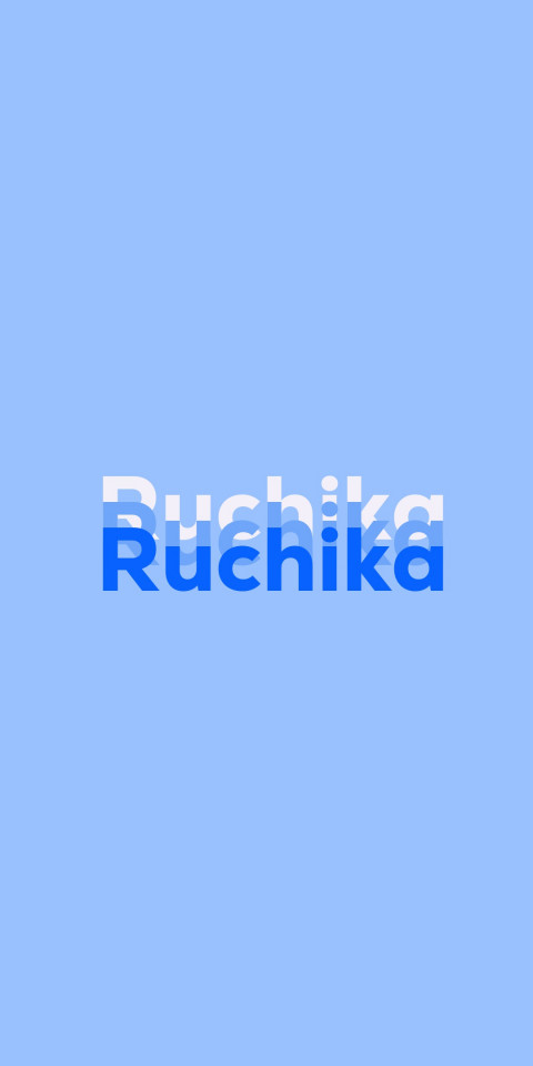 Free photo of Name DP: Ruchika