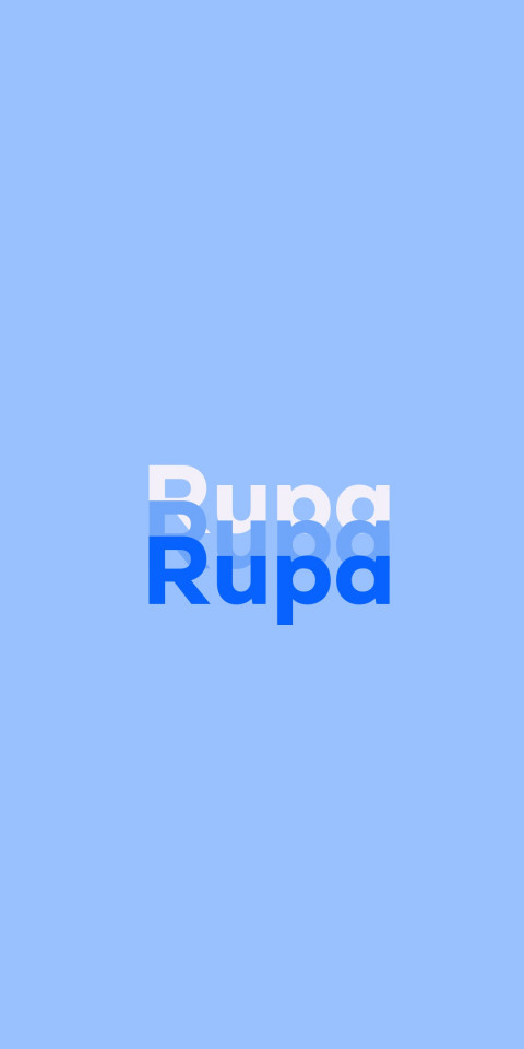Free photo of Name DP: Rupa