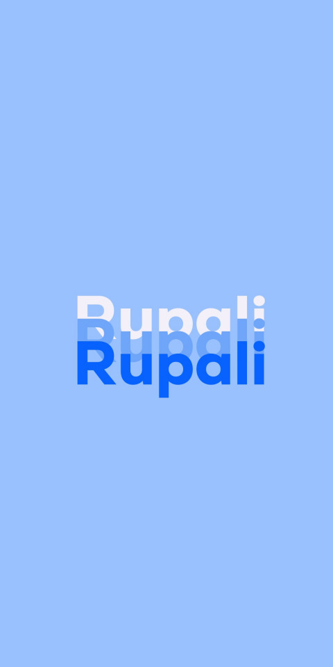 Free photo of Name DP: Rupali