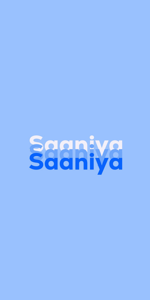 Free photo of Name DP: Saaniya